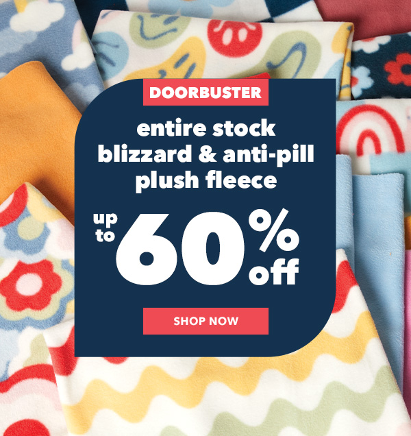 JoAnn Fabric and Craft Store Presidents’ Day DEALS 60 off blizzard