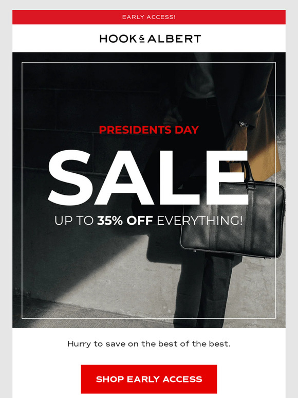 Our President's Day Sale is LIVE