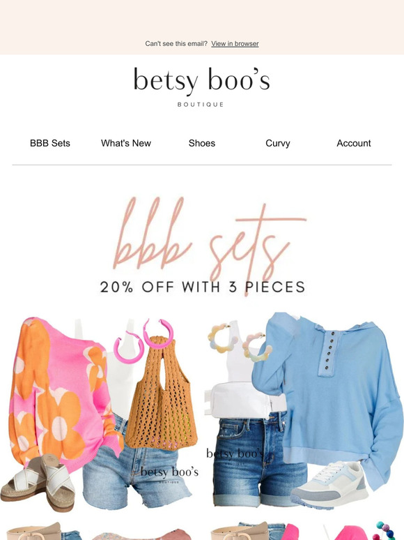 New BBB Sets! 😍You are  going to LOVE!
