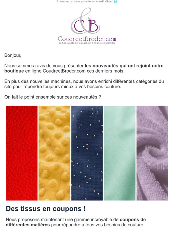 C'est nouveau et vous allez adorer !