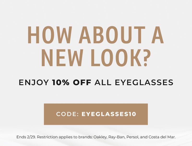 Designer Optics Great Savings Inside! Get Your New Looks Today Milled