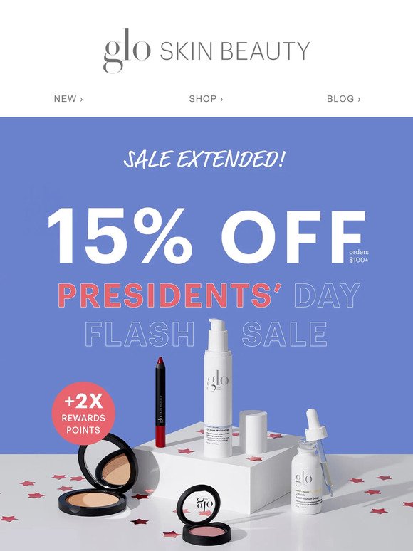 15% off everything - EXTENDED!