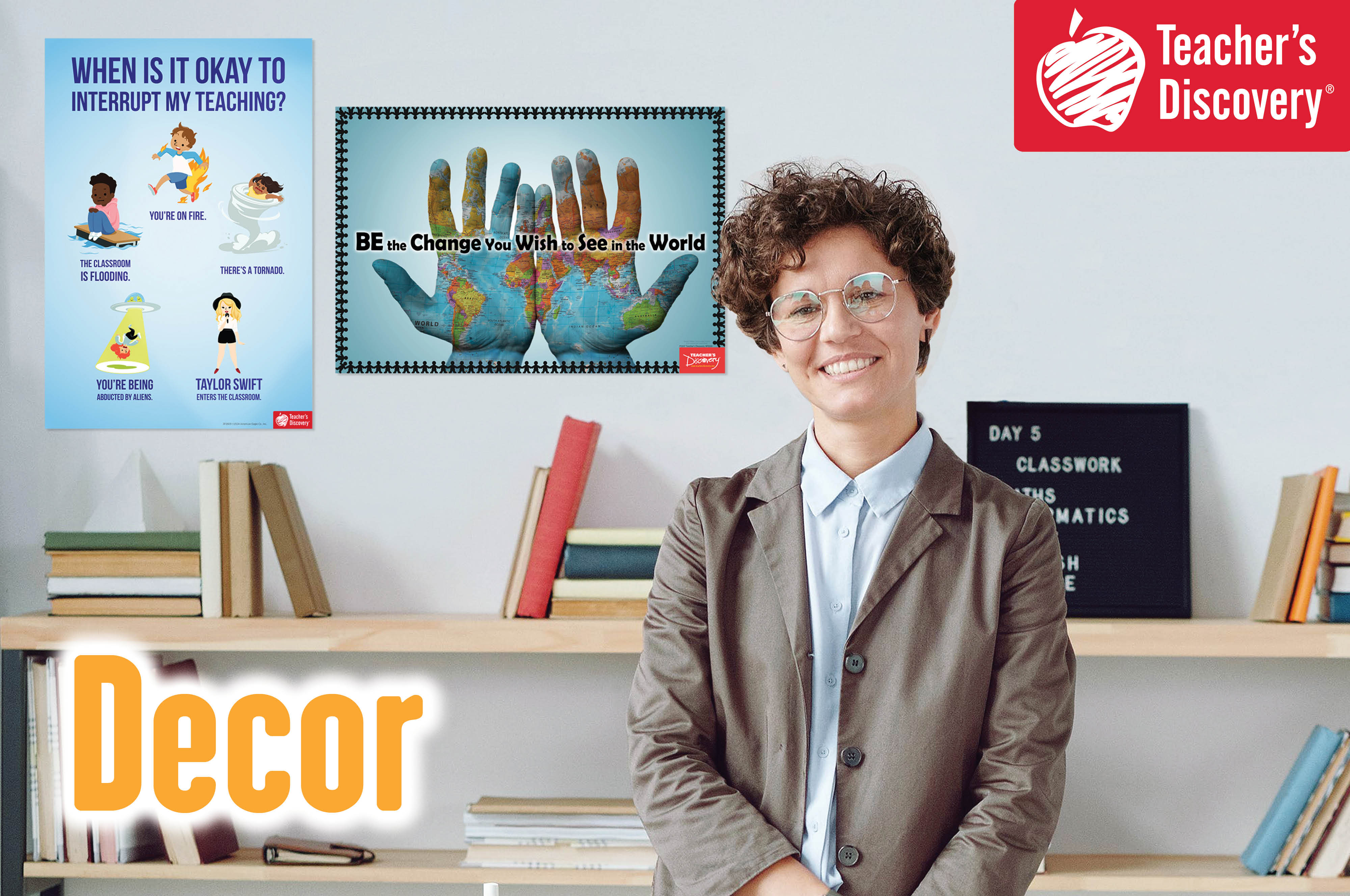 Teacher's Discovery Social Studies Decor for Spring 2024 Milled