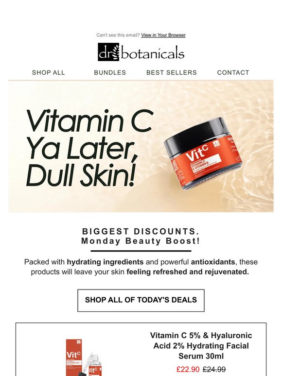 DAILY DEALS: Vitamin C Ya Later, Dull Skin!