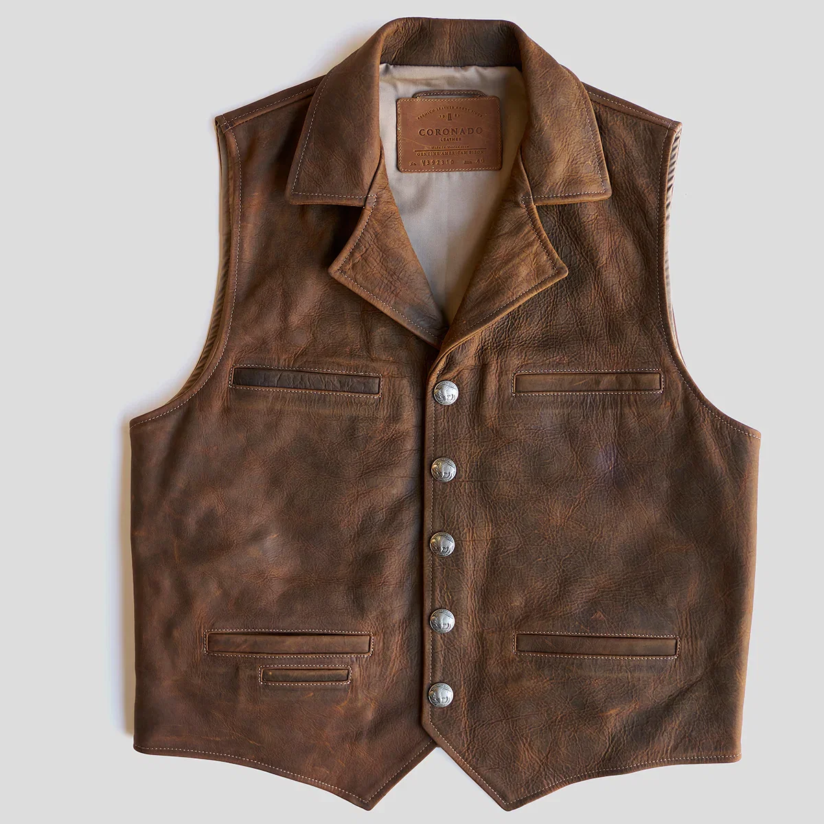 Image of Indy Bison Ranchers Vest No.39