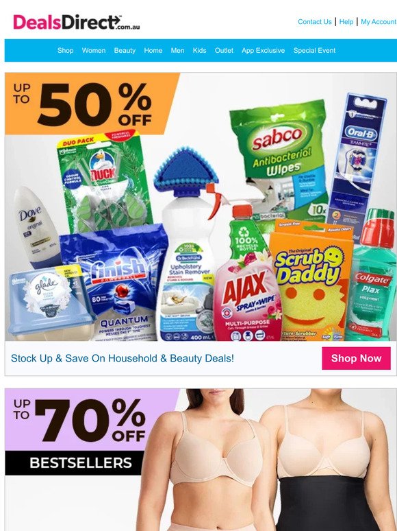 Grocery MEGA Sale Up To 50% Off