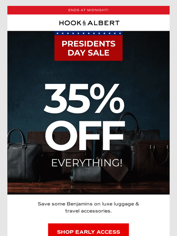 35% off continues