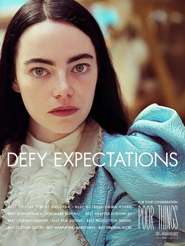 Back Stage: FYC POOR THINGS  Emma Stone is ‘fearless’ in Yorgos 