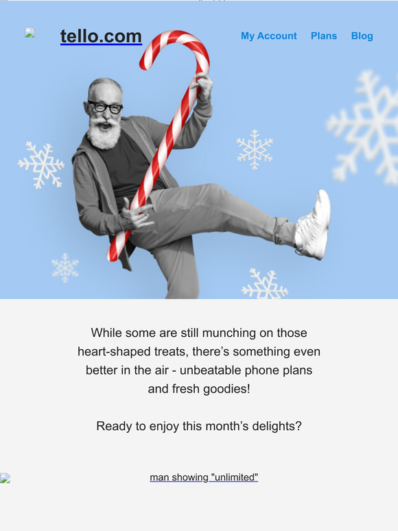 Unlimited February joy: goodies and news inside 💌