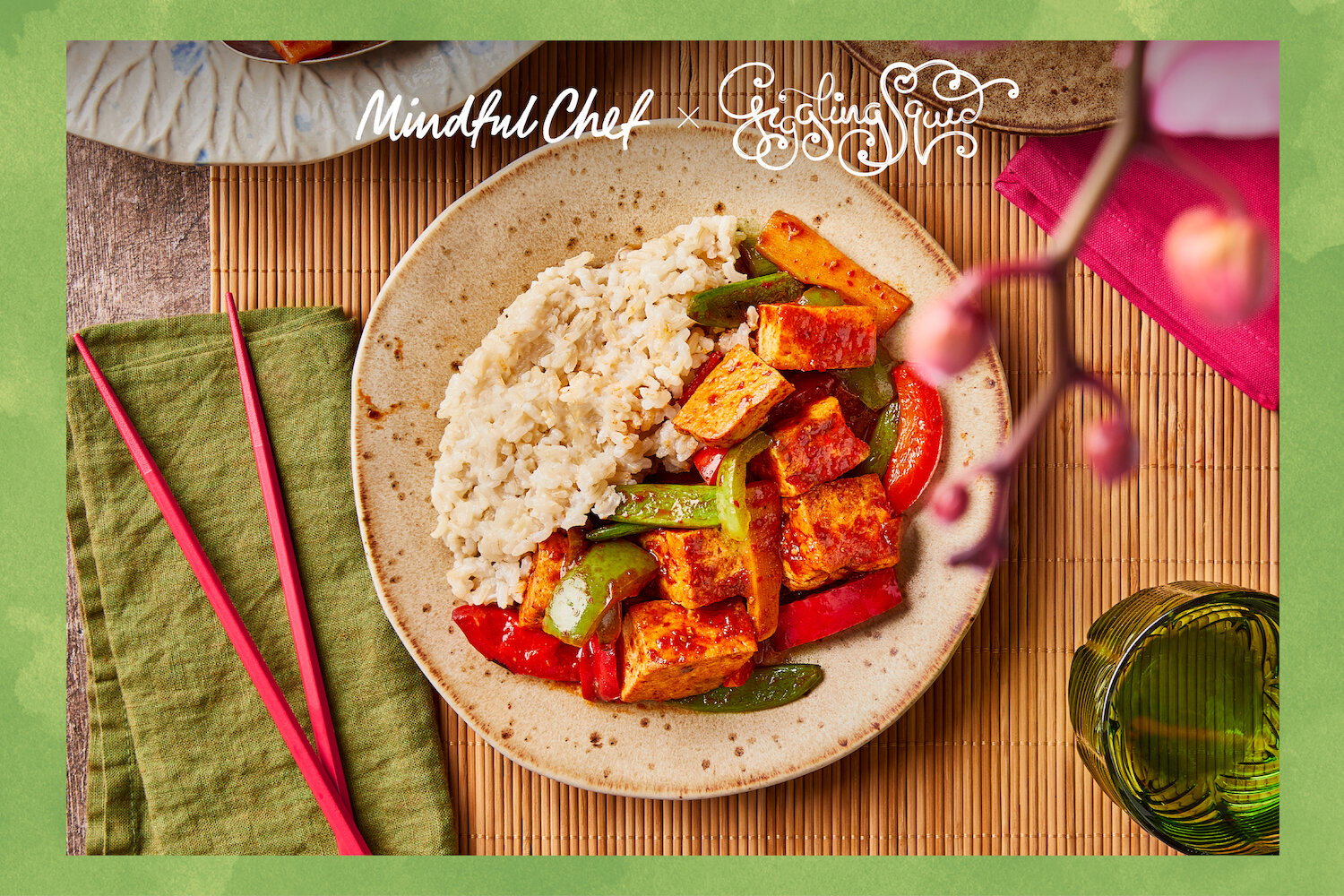 The Wonder Wok with Tofu & Sticky Coconut Rice