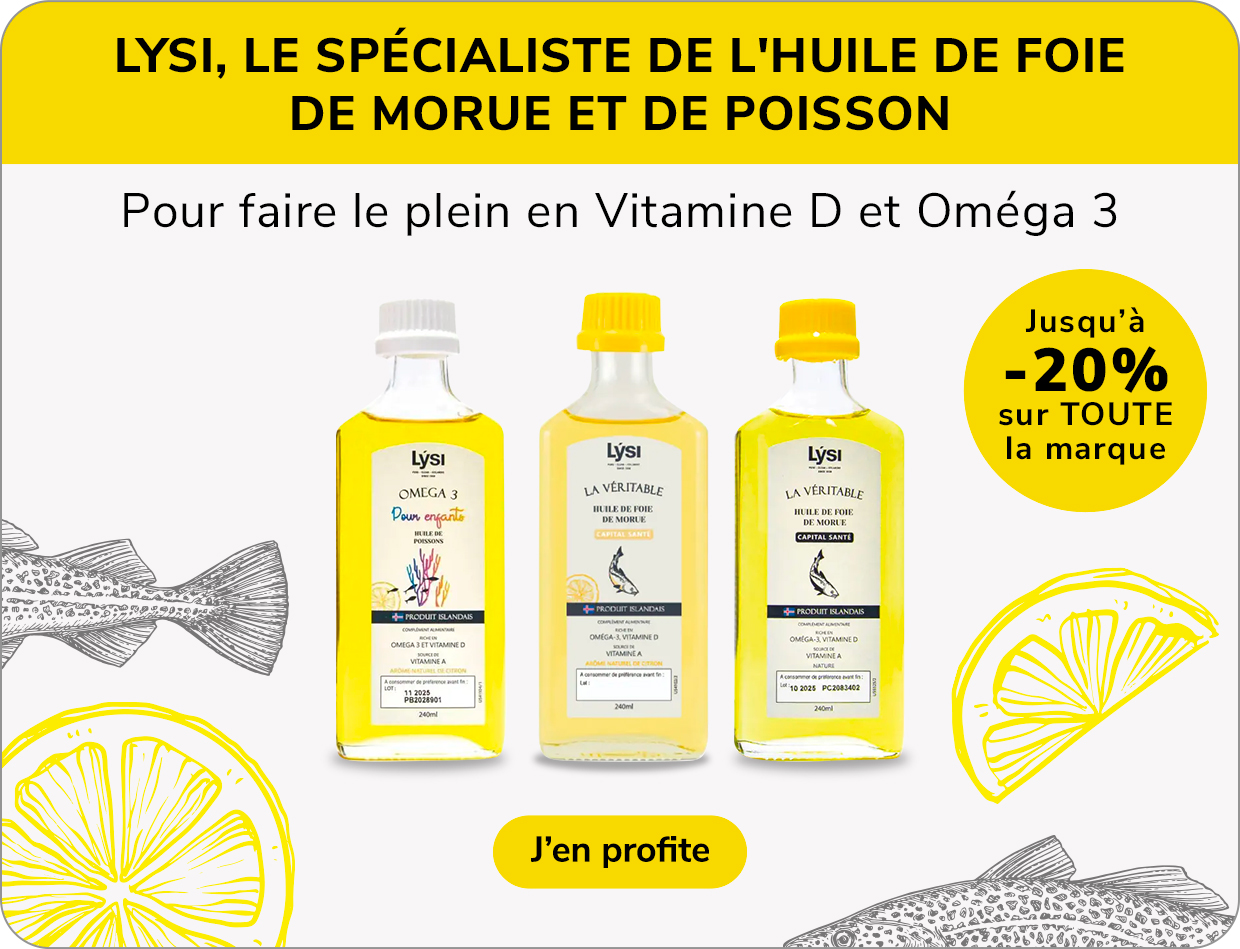 Lysi, le spécialiste de l'huile de foie de morue et de poisson