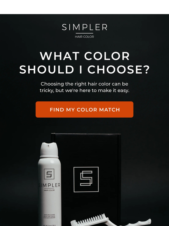 Simpler Hair Color What Color Should You Choose? 🎨 Milled