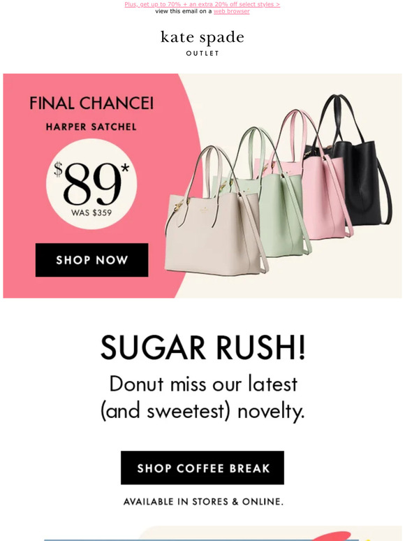 Kate Spade New York Email Newsletters Shop Sales, Discounts, and