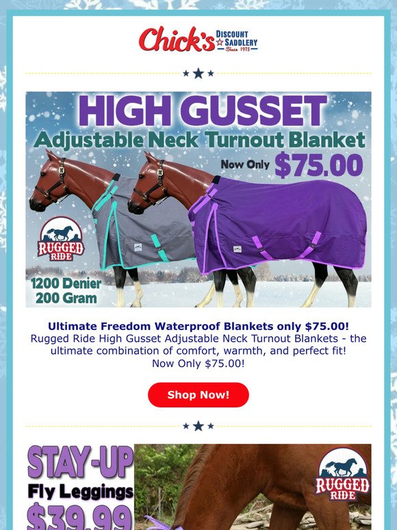 Ultimate Freedom Winter Turnouts $75 ❄️ 🐎