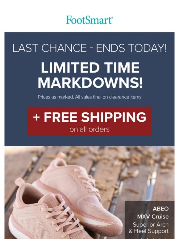 LAST CHANCE! ⏰ Limited Time Markdowns