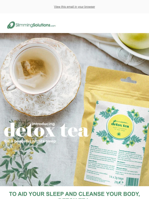 Introducing, Detox Tea.