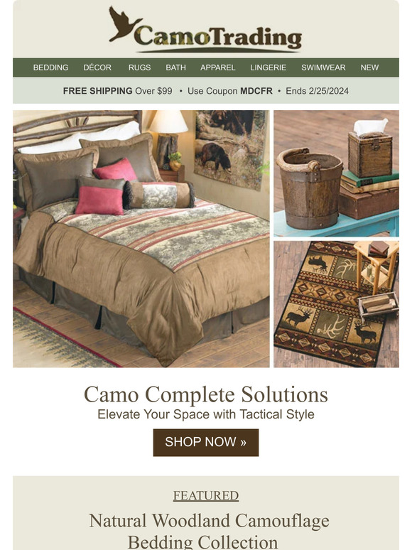Bedding Collections & Décor – All Camo