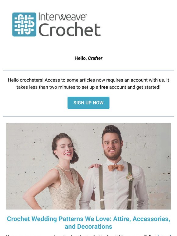 Crochet Wedding Inspo: Garments, Accessories, + Décor!