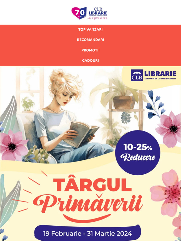 🌸 Targul Primaverii cu reduceri la Carti, Cadouri si Jucarii 🎁✨