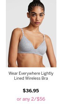 Wear Everywhere Lightly Lined Wireless Bra
