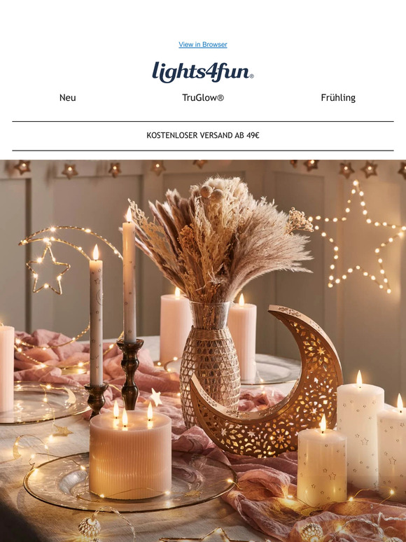 Lichter für den Ramadan 🌙⭐