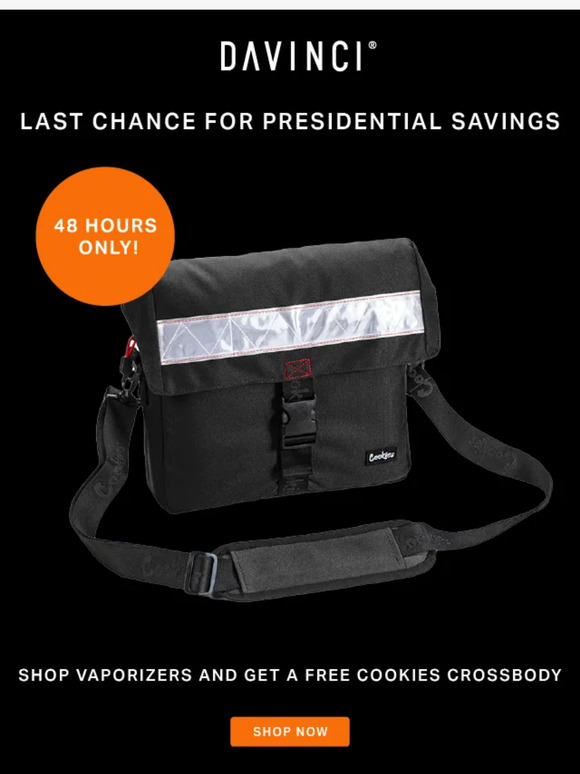 The Presidents Day Sale Ends Tonight!