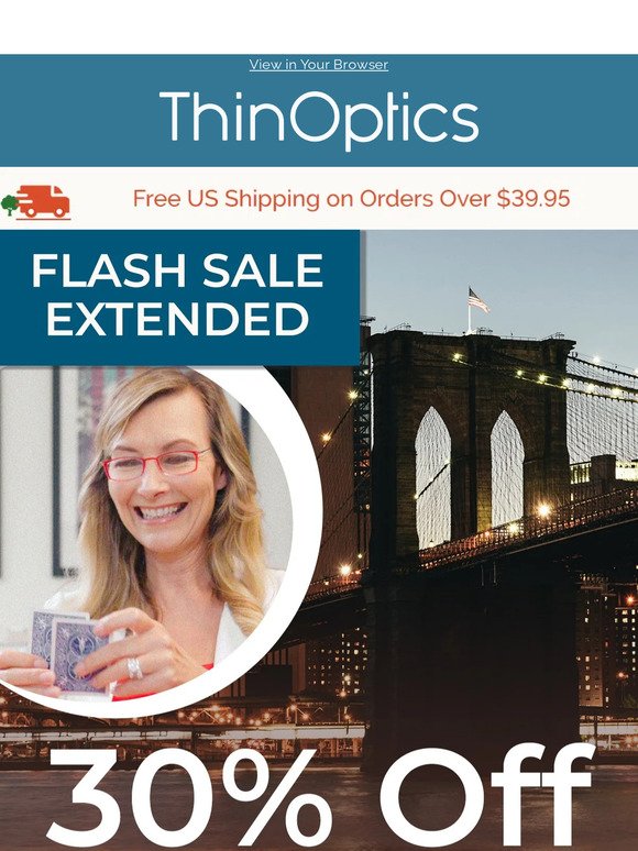EXTENDED 24-Hour Flash Sale!