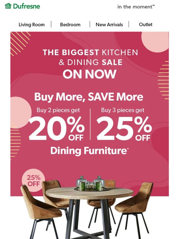 🧑🏽‍🍳 The BIGGEST Kitchen & Dining Sale Starts NOW! 🍽️