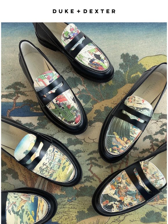 Edo Period Penny Loafers