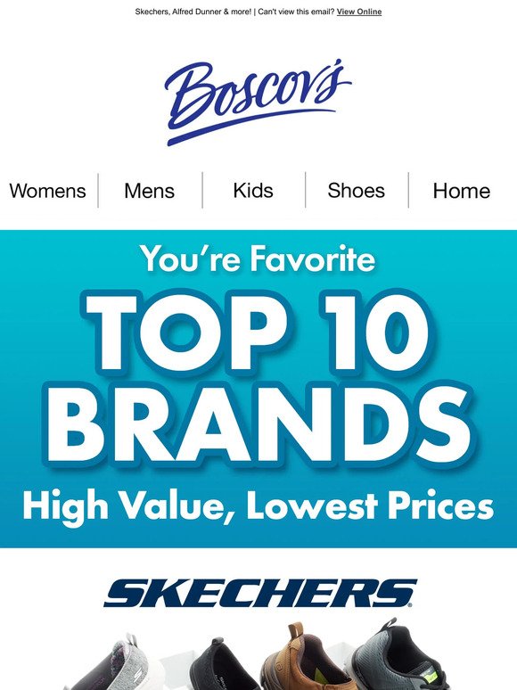 Your Favorite Top Brands at Lowest Prices Guaranteed
