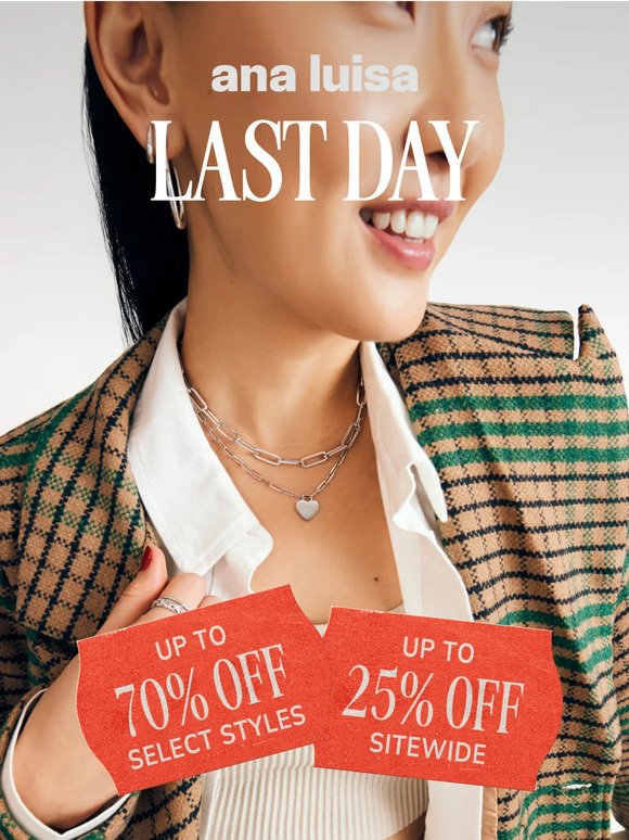 LAST DAY ⏰ TO SAVE