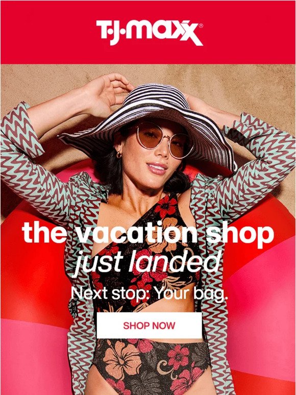 Savings alert: The Vacation Shop! 👙