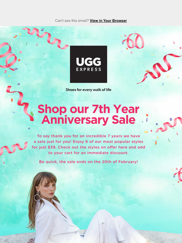 Ugg shop express coupon