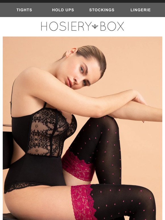 The Hosiery Box Email Newsletters: Shop Sales, Discounts, and Coupon Codes