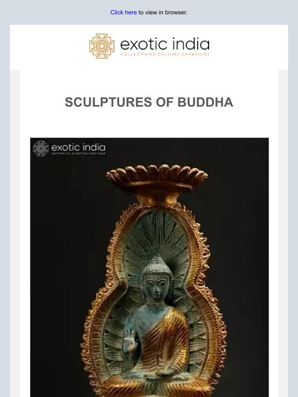 Exotic India art: New Artworks of the Buddha | Milled