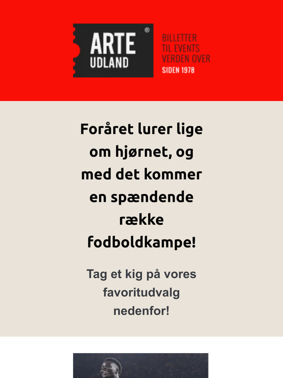 Fodbold kommer op denne februar & marts! ⚽