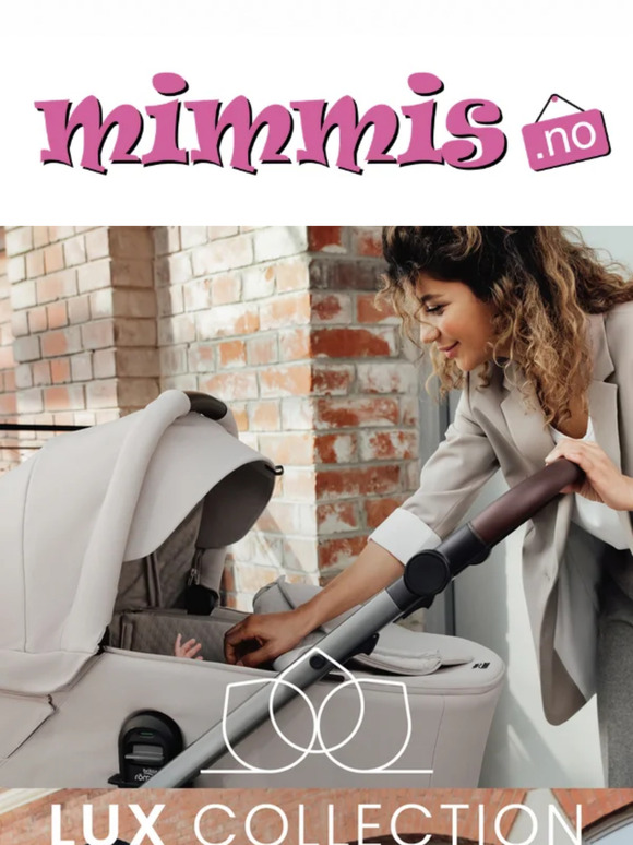 Nyhet: Britax LUX COLLECTION 🤍💚