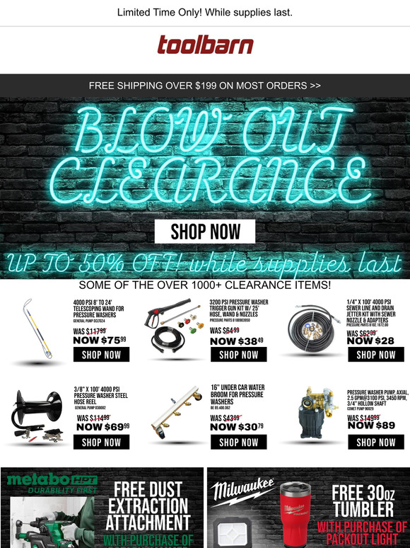 Hurry, Don't Miss Out😃 - Clearance on 1000+ items!