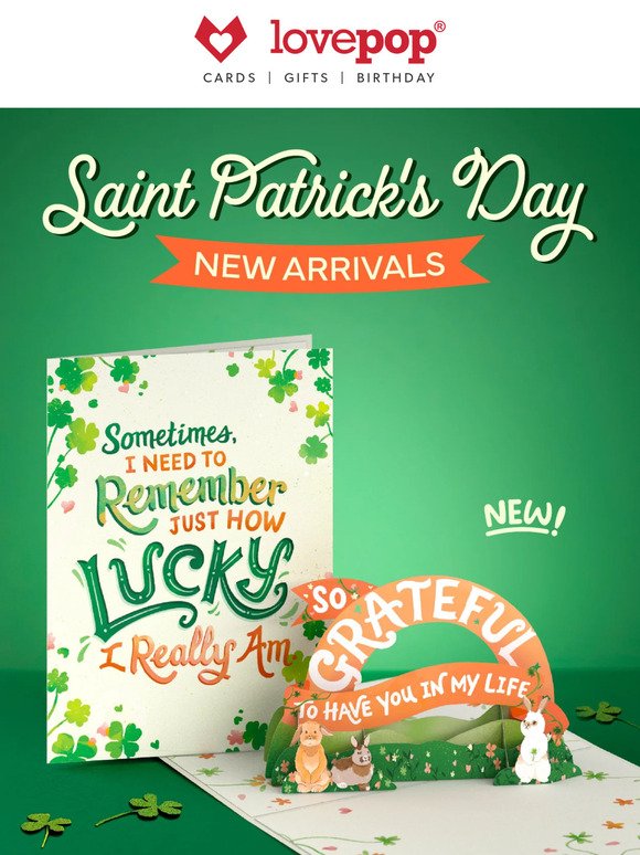 NEW | Saint Patrick's Day Cards ☘️