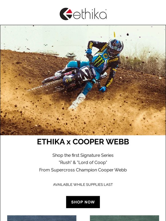 Introducing Cooper Webb Signature Series