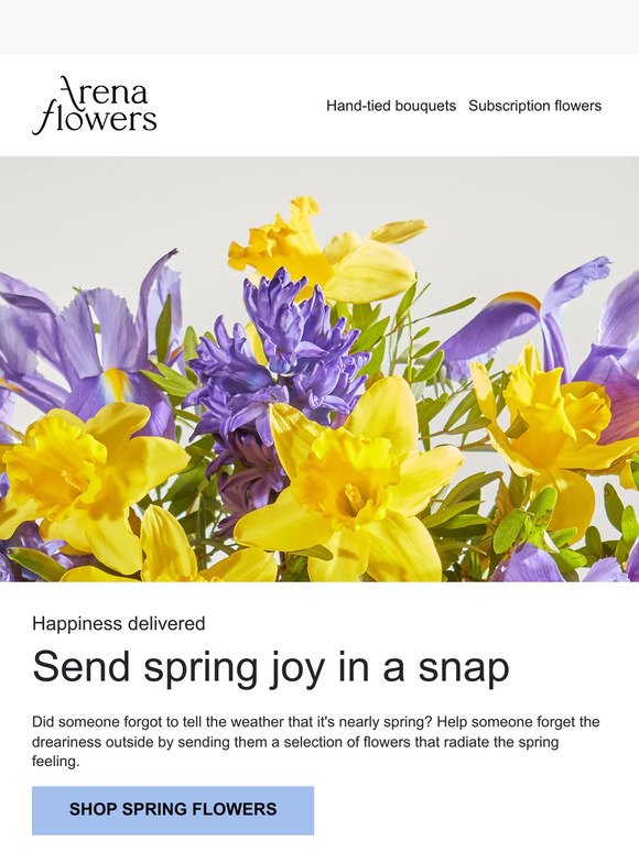 Send spring joy in a snap