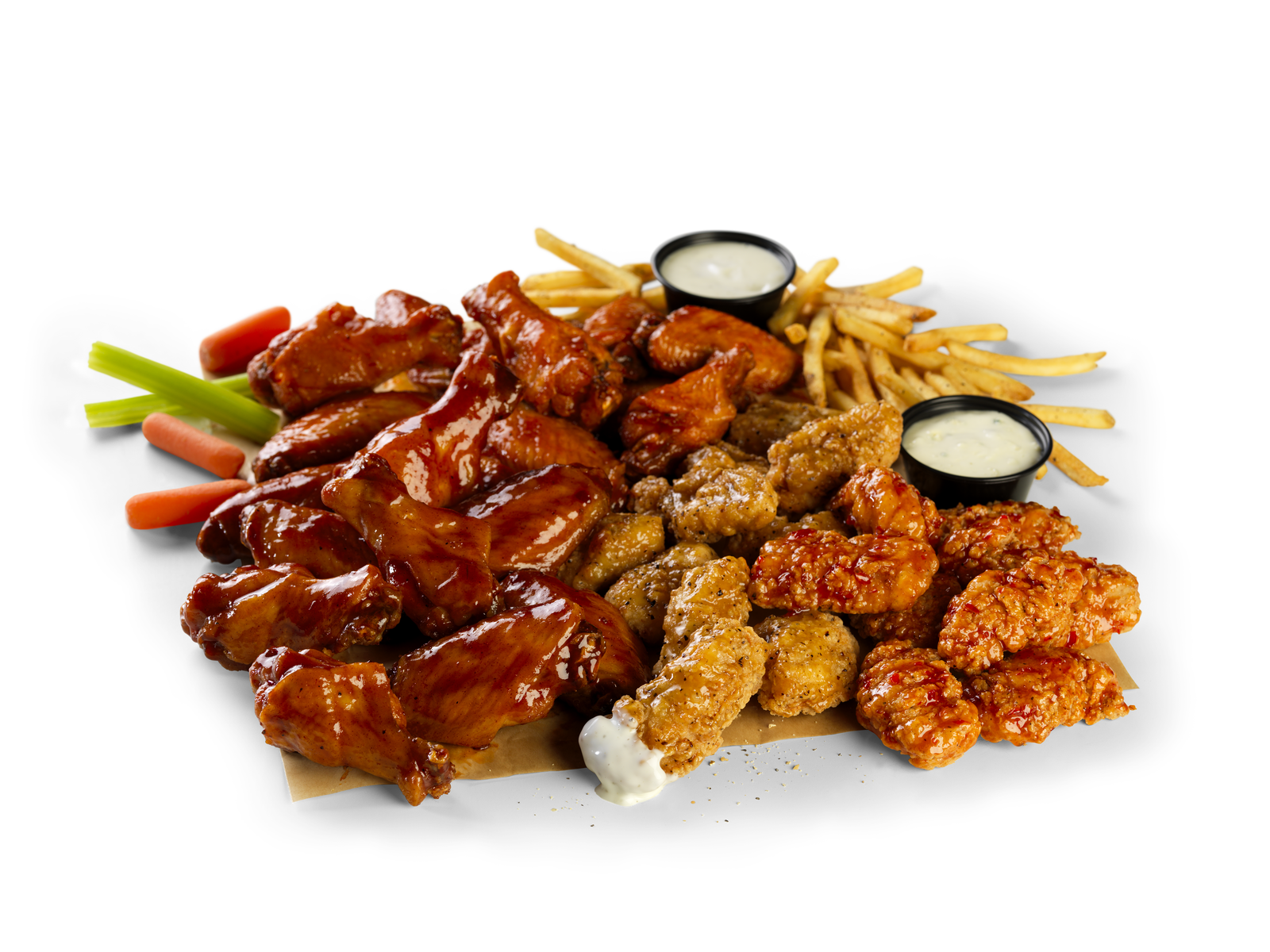20-20 Wings & Fries Bundle