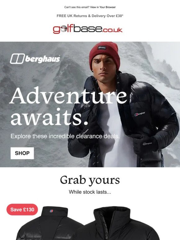Berghaus Outerwear Clearance - Up to 46% Off