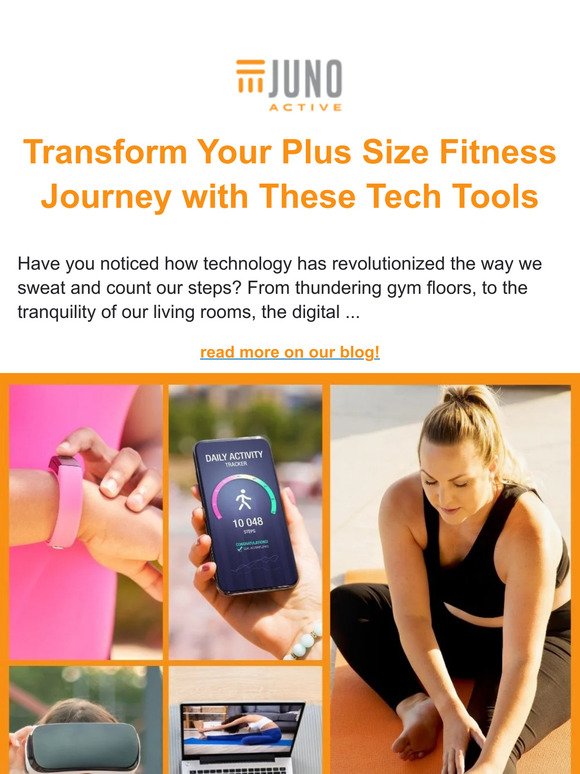 Elevate your workouts with tech tools!🤩