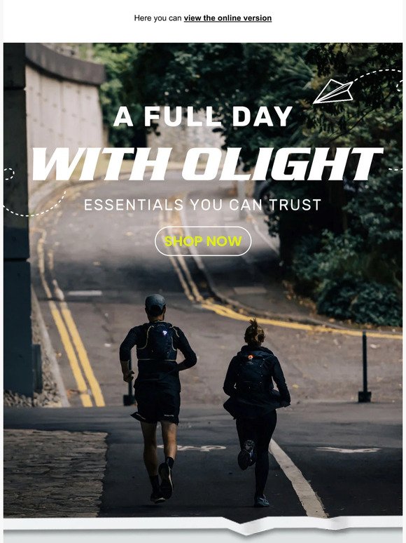 A Full Day with OLIGHT.