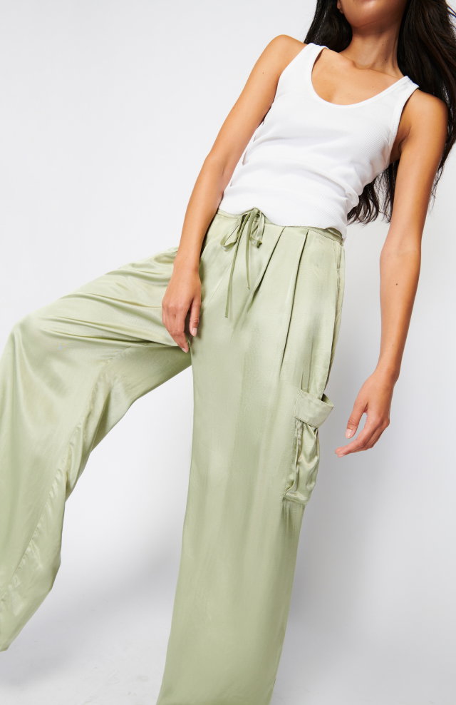 The Romeo Pant (This one comes in Olive Oil) | NATION LTD