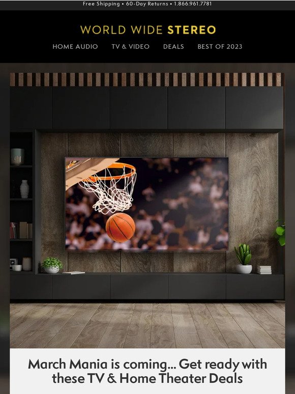 🏀 Score Big with TV & Home Theater Deals