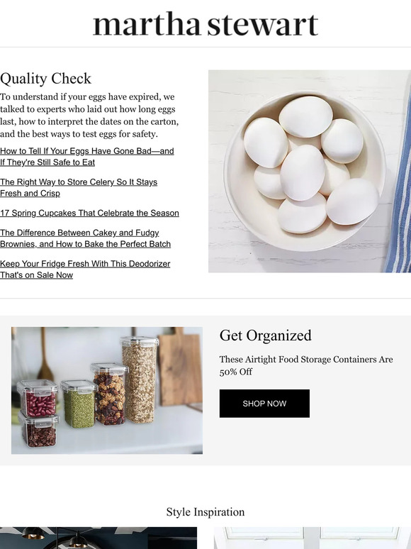 Martha Stewart Do Eggs Go Bad? Here's How to Tell Milled
