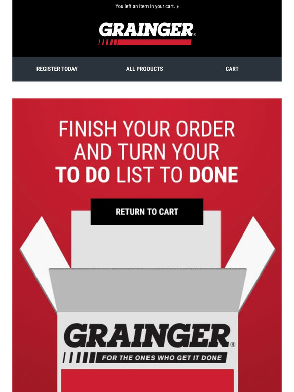 Grainger Email Newsletters Shop Sales, Discounts, and Coupon Codes