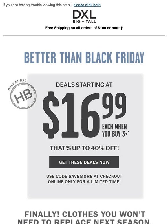 😮 Better Than Black Friday! Styles Starting At $16.99 Each With 3!